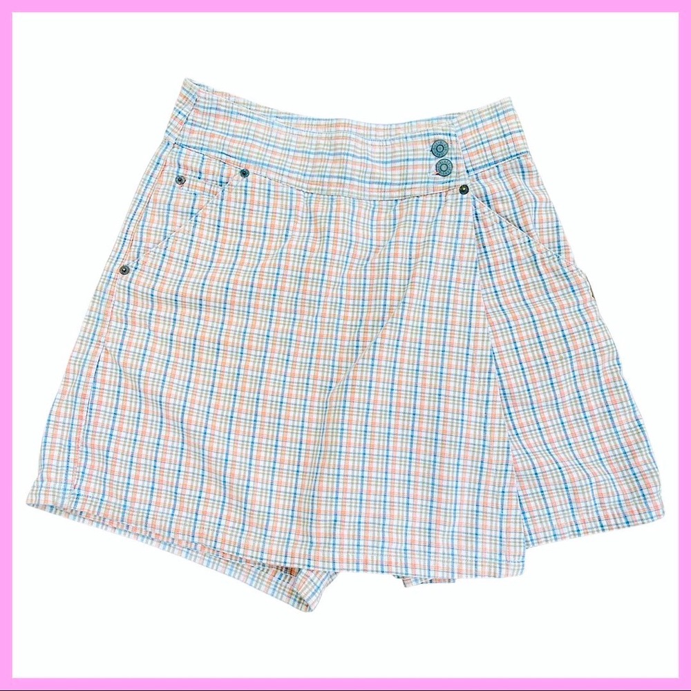 Vintage BillBlass Skort Plaid Print

Size: 10/S